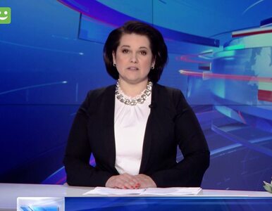 Miniatura: Prowadząca „Wiadomości” TVP przerwała...
