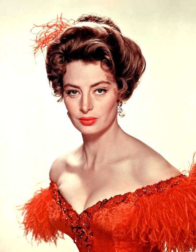 Capucine w 1960 roku w filmie „Złoto Alaski”