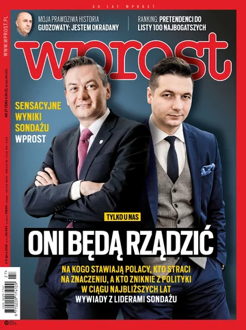 Okładka tygodnika Wprost nr 27/2018 (1842)