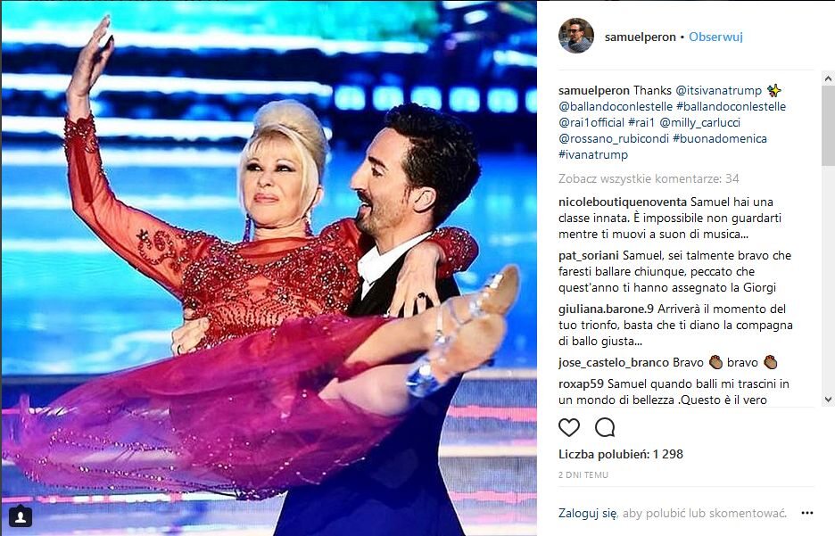 Ivana Trump w "Tańcu z Gwiazdami" 