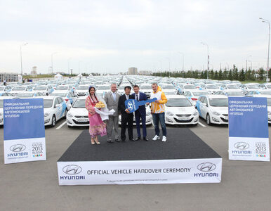 Miniatura: Hyundai przekazuje samochody  na XXVII...