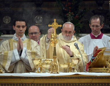 Miniatura: Pierwsza taka wizyta na inaugracji papieża