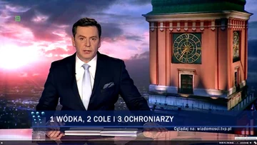 Paski informacyjne w TVP Info 