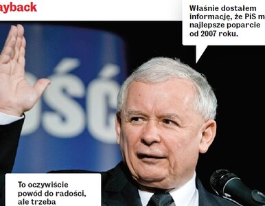 Miniatura: Playback: Kaczyński i sondaże