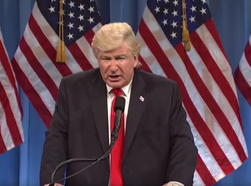 Alec Baldwin jako Donald Trump 