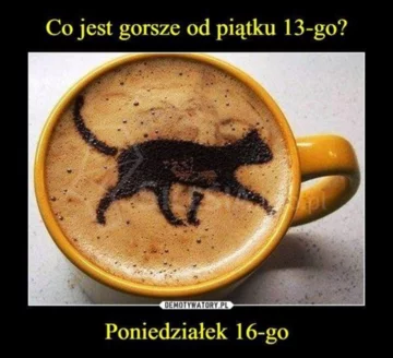 Piątek trzynastego – mem 