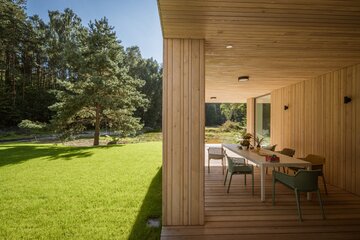 Dom na&nbsp;polanie, proj. PAG Pracownia Architektury Głowacki