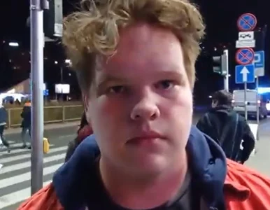 Miniatura: Siostrzeniec Morawieckiego na manifestacji...