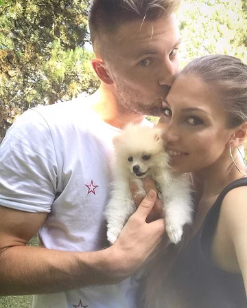 Milan Skriniar i Barbora Hroncekova 