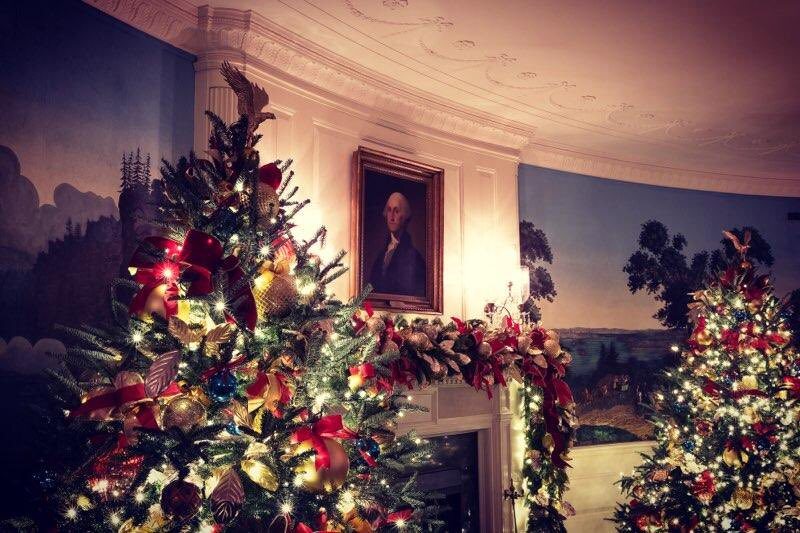 Dekoracje świąteczne w Białym Domu 
