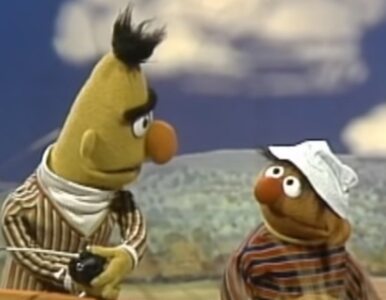 Miniatura: Bert i Ernie z „Ulicy Sezamkowej” są parą...