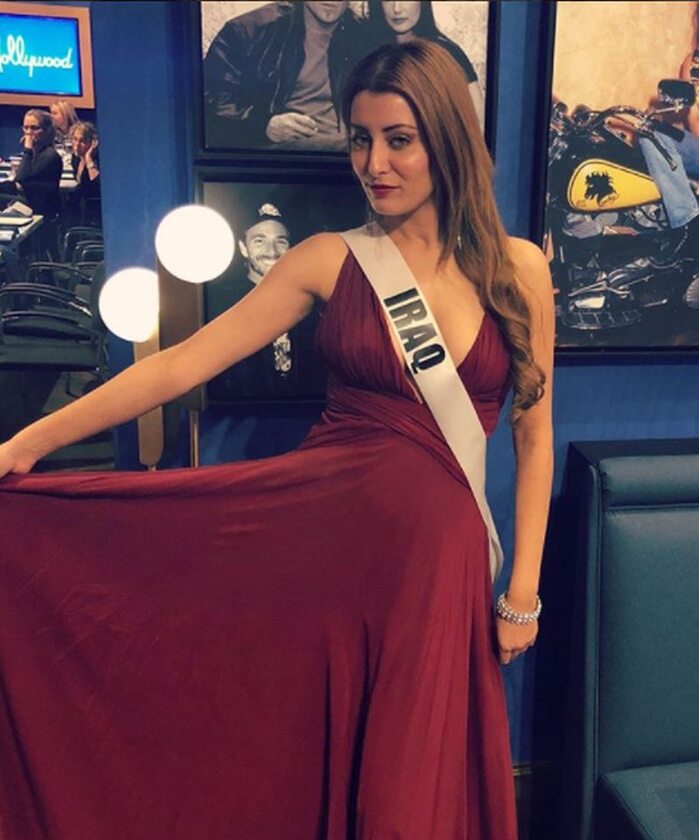 Sarah Idan, miss Iraku 