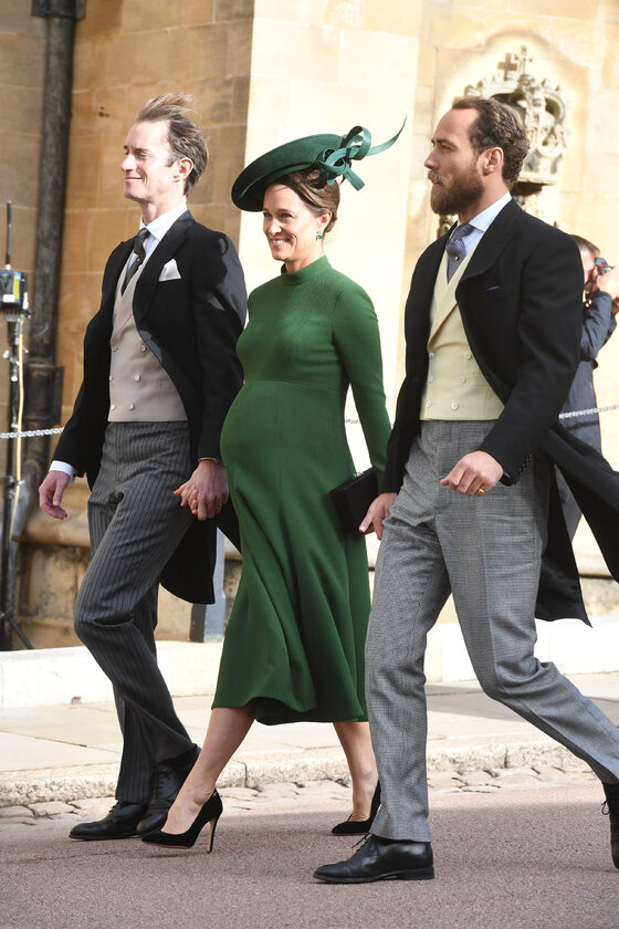 Pippa Middleton na ślubie księżniczki Eugenii i Jacka Brooksbanka 