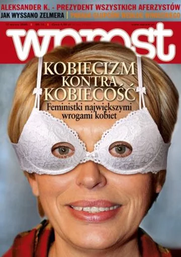 Okładka tygodnika Wprost nr 10/2005 (1162)