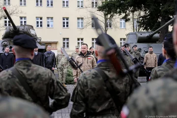 Prezydencka wizyta w Żaganiu 