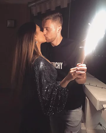 Milan Skriniar i Barbora Hroncekova 