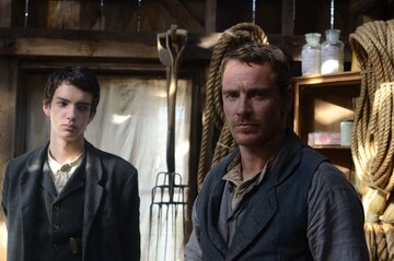 Kadr z&nbsp;filmu &bdquo;Slow West&rdquo;