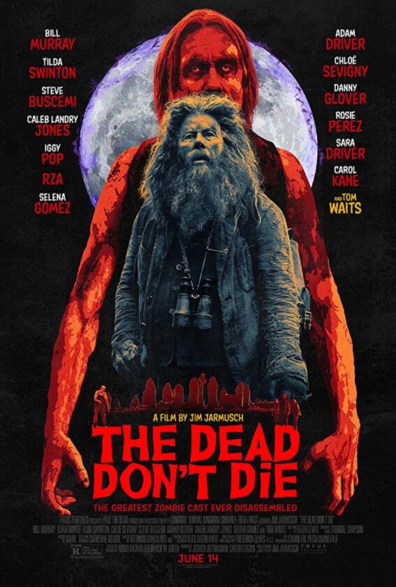 Tom Waits na plakacie filmu „The Dead Don't Die” 