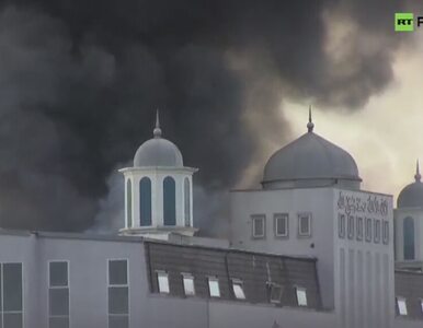 Miniatura: Pożar największego meczetu w zachodniej...