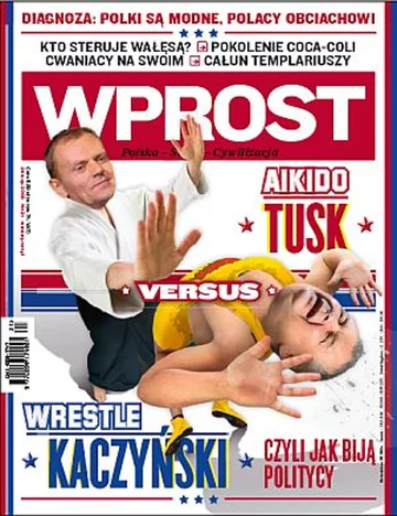 Okładka tygodnika Wprost nr 21/2009 (1376)