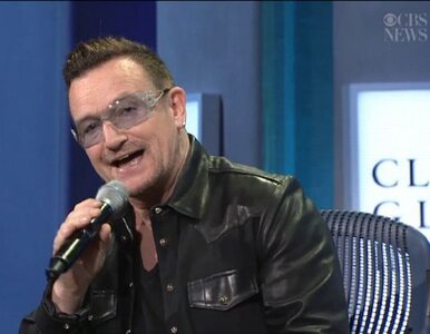 Miniatura: Bono udawał... Billa Clintona