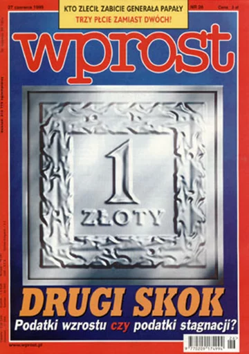 Okładka tygodnika Wprost nr 26/1999 (865)