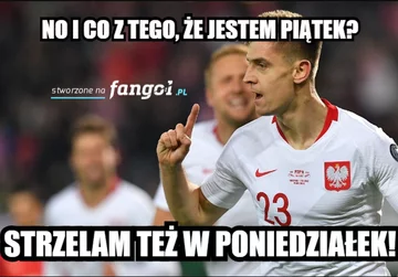 Mem po meczu Polski z Izraelem 