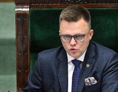 Miniatura: Ruch, który Duda wykonał po słowach...