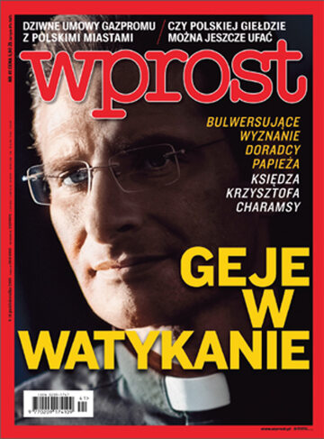 Okładka tygodnika Wprost nr 41/2015 (1700)