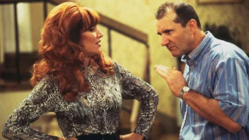 Ed O'Neill jako Al Bundy w serialu „Świat według Bundych” (1987) 