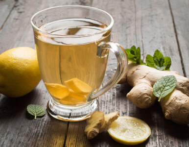 Herbata z imbirem nie tylko na odporność, ale i odchudzanie