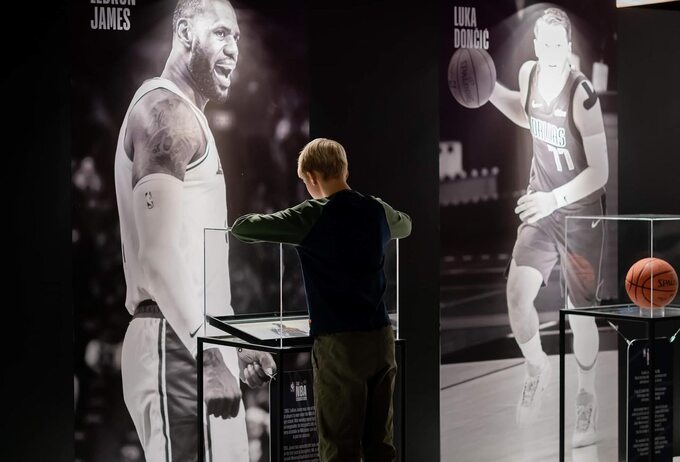 Centrum Praskie Koneser w czasie ferii zimowych – The NBA Exhibition