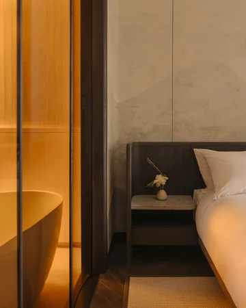 Wnętrze, które prowadzi do rozluźnienia ciała i umysłu, projekt 932 Design Group 