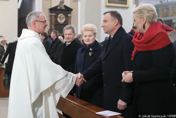 Andrzej Duda na uroczystościach 100. rocznicy odbudowy Państwa Litewskiego 