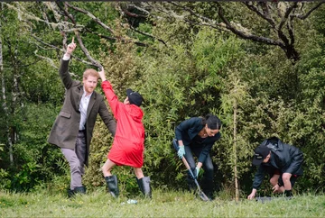 Książę Harry i księżna Meghan podczas wizyty w Nowej Zelandii 