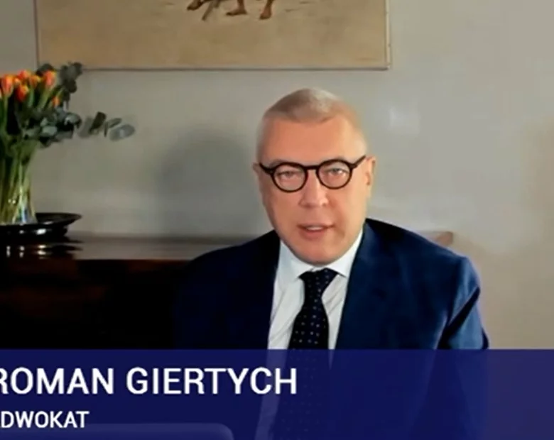Miniatura: Roman Giertych przed senacką komisją....