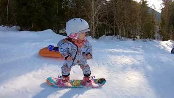 Carolin i Patrick Schreiber pasją do snowboardu zarazili swoje dzieci 