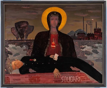 Bronisław Krawczuk, Pieta,  1984 Muzeum Narodowe we Wrocławiu, Wiwat Muzeum!