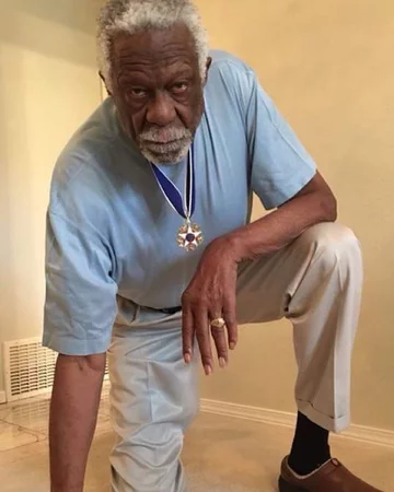 Koszykarz Bill Russell 