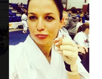 Miniatura: Żona Lewandowskiego pobita