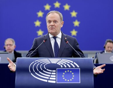 Miniatura: Tusk przemawia w PE. „Jeśli Europa ma...