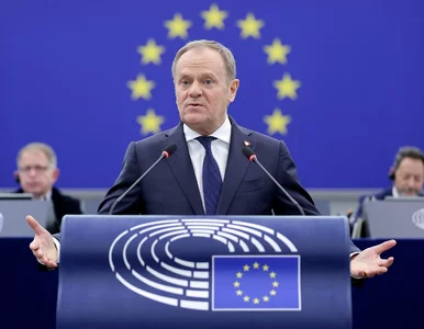 Miniatura: Tusk przemawia w PE. „Jeśli Europa ma...