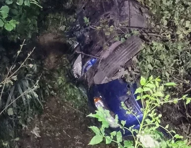 Miniatura: Lubelskie. Pijany 48-latek roztrzaskał...