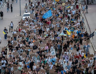 Miniatura: Tysiące ludzi na ulicach Kijowa. Żądają...