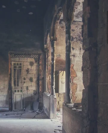 Opuszczone miejsce w Libanie 