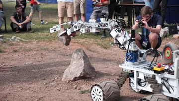 Zawody łazików marsjańskich European Rover Challenge 2023 w Kielcach 