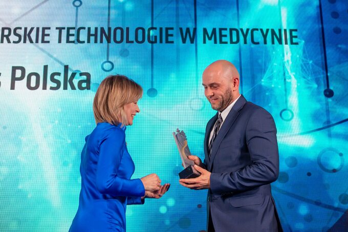 Wizjonerskie Technologie w Medycynie: nagrodę dla firmy Philips odbiera Michał Szczechula