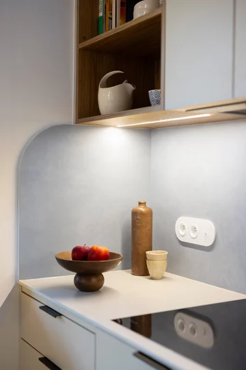 Mieszkanie dla rodziny 2+1, projekt i nadzór nad realizacją: Joanna Lemka-Wójcik, jlw studio 