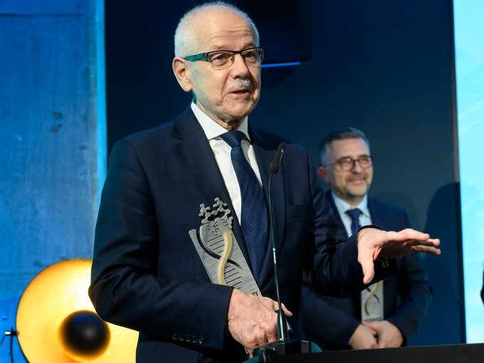 Prof. Janusz Kowalewski i prof. Adam Maciejczyk