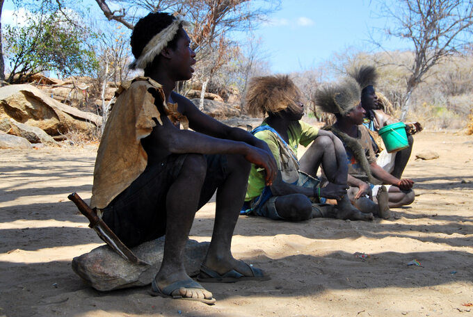 Populacja Hadza w Tanzanii